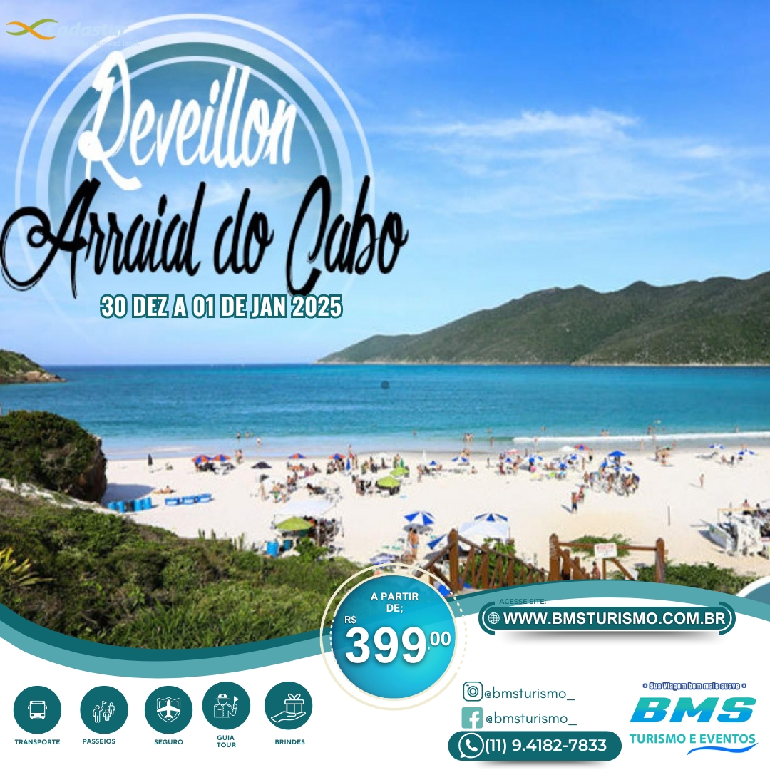 REVEILLON ARRAIAL DO CABO 2025 / BATE E VOLTA